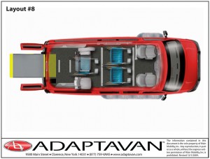 Regular Length with 3 Wheelchair Positions and Rear Access