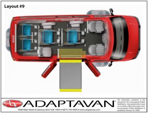 Side Entry - 4 Wheelchair Positions and 7 Seats